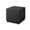Masa si puf multifunctionala Ice Cube, culoare grafit