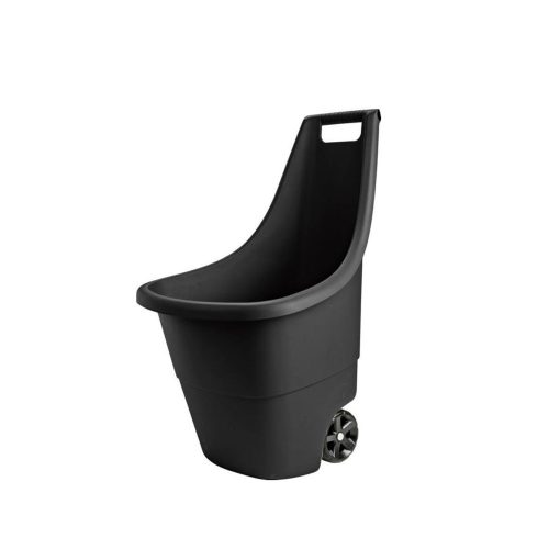 Roaba de gradina din plastic Easy Go Breeze, 50 l, neagra