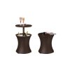 Masa de gradina Cool Bar Rattan, culoare grafit