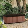Cutie de depozitare pentru gradina Darwin 380L maro