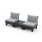 Set mobilier de gradina pentru balcon Elements, grafit