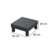 Set mobilier de gradina pentru balcon Elements, grafit