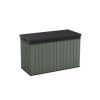 Depozitare de gradina Darwin cu separator 662L verde