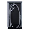 HOMEFORT HMGS0421S Masina de spalat vase independenta 10 seturi, 9 L, 7 programe, 47 dB, E, Tacamuri superioare, 45 cm, Afisaj digital, Fara deschidere automata a usii