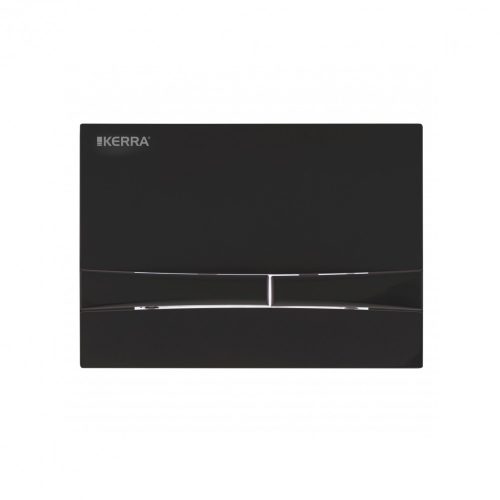 Capac de toaleta Adriatic negru pentru setul K-50 Slim
