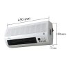incalzitor electric de perete Thira 1000W/2000W