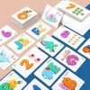 Litere si numere in joc educativ de engleza cu carti