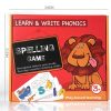 Alfabet din lemn cu imagini, joc educativ in limba engleza