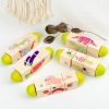 Mini puzzle cu cilindri cu animale, jucarie din lemn Montessori