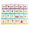 Jucarie de lemn Tangram cu forme creative, puzzle, 155 de bucati