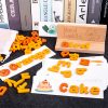 Puzzle de cuvinte, joc din lemn pentru invatarea cuvintelor cu carti in limba engleza