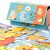 Puzzle din lemn cu numere