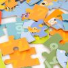 Puzzle din lemn cu numere