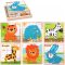 Puzzle cub din lemn, jucarie puzzle din lemn