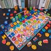 Jucarie Montessori din lemn 6 in 1, educativa si care potriveste formele