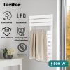Radiator electric pentru prosoape 500W alb