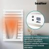 Radiator electric pentru prosoape 500W alb