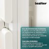 Radiator electric pentru prosoape 500W alb
