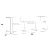 Set mobilier de gradina City cu 5 locuri, grafit