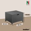 Set mobilier de gradina Lima cu 4 locuri, grafit