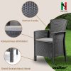 Set mobilier de gradina Lima cu 4 locuri, grafit