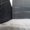 Scaun de gradina din plastic Nero, grafit