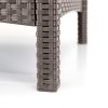 Set de mobilier de gradina Venus cu 5 locuri, culoare cappuccino