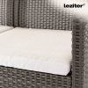 Set de mobilier de gradina Venus cu 5 locuri, culoare cappuccino
