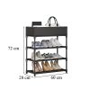 Suport pentru pantofi LCT-04 negru