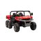 Camion electric cu platforma rosie