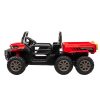 Camion electric cu platforma rosie