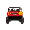 Camion electric cu platforma rosie