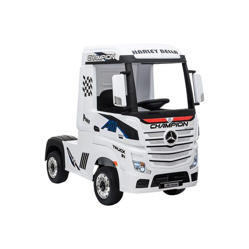 Camion electric Mercedes alb