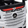 Camion electric Mercedes alb