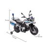 Motocicleta electrica de politie BMW albastra