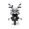 Motocicleta electrica de politie BMW albastra