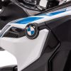 Motocicleta electrica de politie BMW albastra