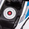 Motocicleta electrica de politie BMW albastra