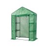 Sera de balcon 143x73x195 cm verde