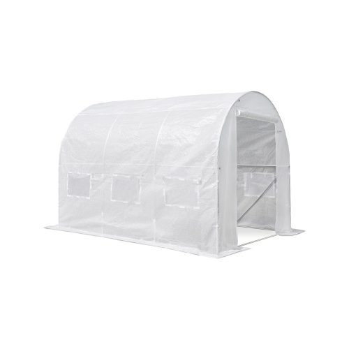 Cort din folie 200x200x300 cm cadru - folie alb