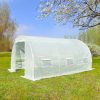 Cort din folie 200x200x300 cm cadru - folie alb