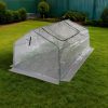 Folie pentru pat germinativ 180x140x94 cm alba