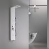 Panou de dus cu hidromasaj Malaga White