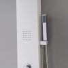 Panou de dus cu hidromasaj Malaga White
