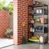 Raft rezistent 150x70x30 cm 150 kg negru