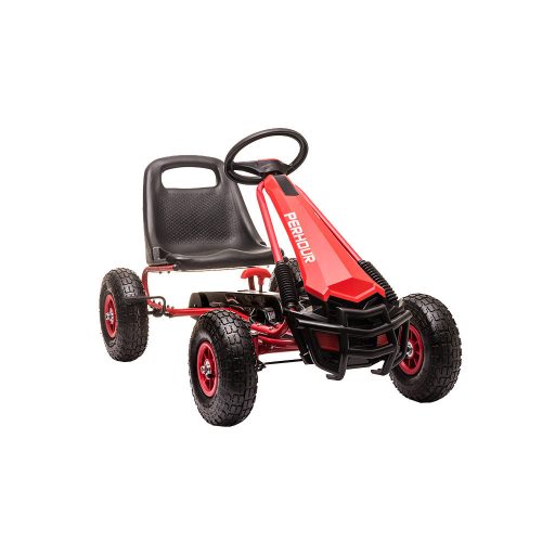 Kart cu pedale roșu