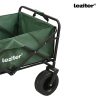 Carucior de plaja premium pliabil, verde