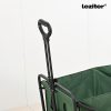 Carucior de plaja premium pliabil, verde