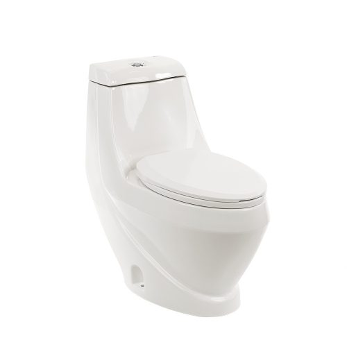 Vas de toaleta Coral Monobloc cu evacuare inferioara