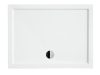 Cadita de dus acrilica asimetrica OSKAR100 100x80x5,5 cm